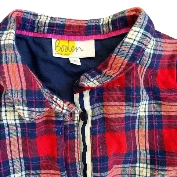 Boden Girls Woven Shirt Dress - Picture 2 of 5